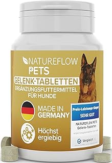 Gelenktabletten Hunde – Test SEHR GUT Made in Germany mit Grünlippmuschel, MSM und Teufelskralle - Keine Kapseln, hohe Akzeptanz Gelenktabletten Hund - 100 Stück product image