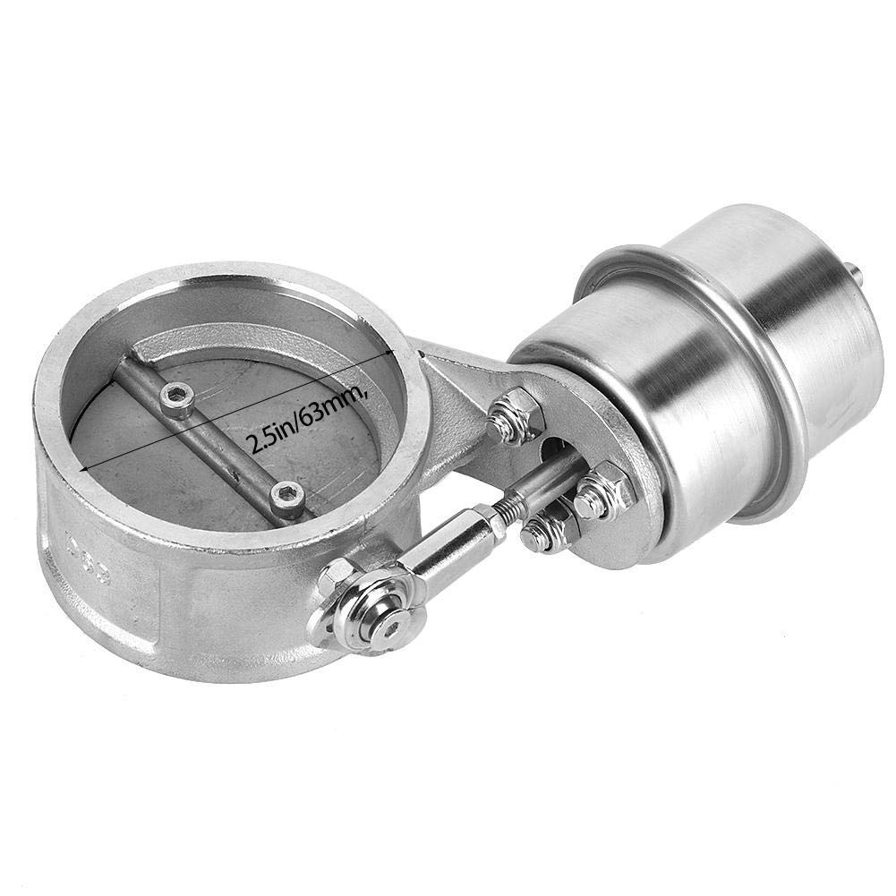 EBTOOLS pour commande dépression valve de gaz échappement Valve de dépression, pièces de rechange de soupape de dérivation en acier inoxydable, soupape de régulation d'échappement, actionneur de vide