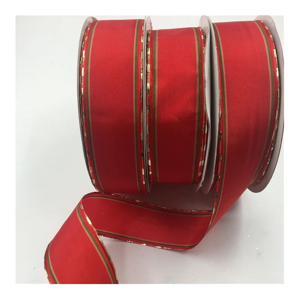 Nastro da 25 iarde e 38 mm for confezioni regalo di compleanno, Natale, matrimonio, decorazione fai da te