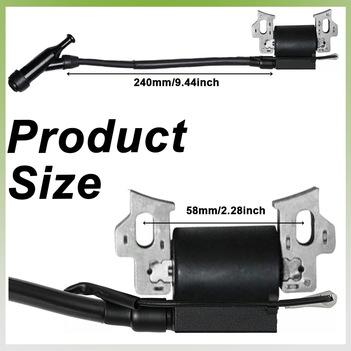 ZAMDOE 212 Bobina di accensione di Ricambio per Predator 212CC 224CC per GX160 GX120 GX110 GX140 GX200 5,5hp 6,5hp per Coleman BT200X CT200U CT200U-EX 196CC Motore 30500-ZE1-033 30500-ZE1-063