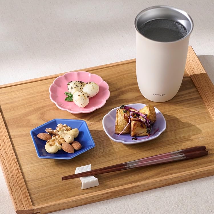 Amazon | KEYUCA(ケユカ) 日本製 美濃焼 豆皿 スクエア [W8×D8×H1.6cm