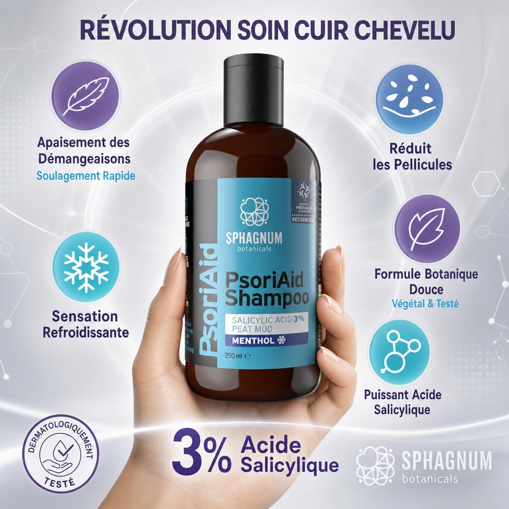 Sphagnum Botanicals Set Shampoing Psoriasis et Après-shampoing