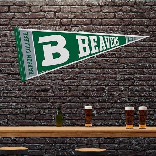 Rico Industries NCAA Babson Beavers 12" x 30" Felt Wall Décor Pennant - Great for Home/Bed Room/Man Cave Décor - Image 2