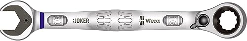 Wera 05020071001 Llave combinada de trinquete - "Joker" reversible 0.630x8.386 in