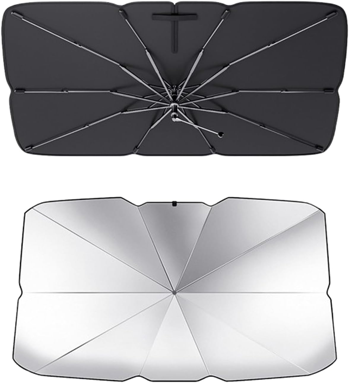 Windshield Sun Shade Umbrella for Volvo S40 S60 S80 S90 XC40 XC60 XC90 C30 C70 V40 V60 V90, Heat Insulation Foldable Car Sun Shade Windshield Car Umbrella Sunshade Windshield Cover Sun Shade