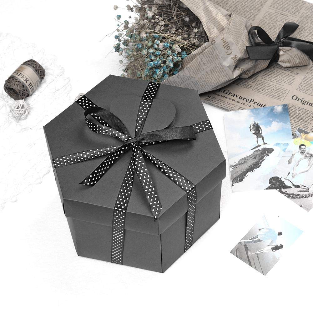 MeoZynxadril Verrassingsdoos, creatieve geschenkdoos, doe-het-zelf, verrassing, explosiedoos, handgemaakte fotoverrassingsdoos, fotoalbum, scrapbooking, geschenkdoos voor geliefden, vrienden en