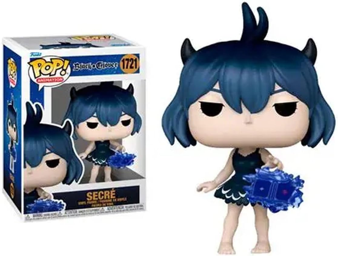 Funko POP! Animation: Black Clover - Secre - Secré - 1/6 Odds for Rare Chase Variant - Collectable Vinyl Figure - Gift Idea - Official Merchandise - for Kids & Adults - Anime Fans