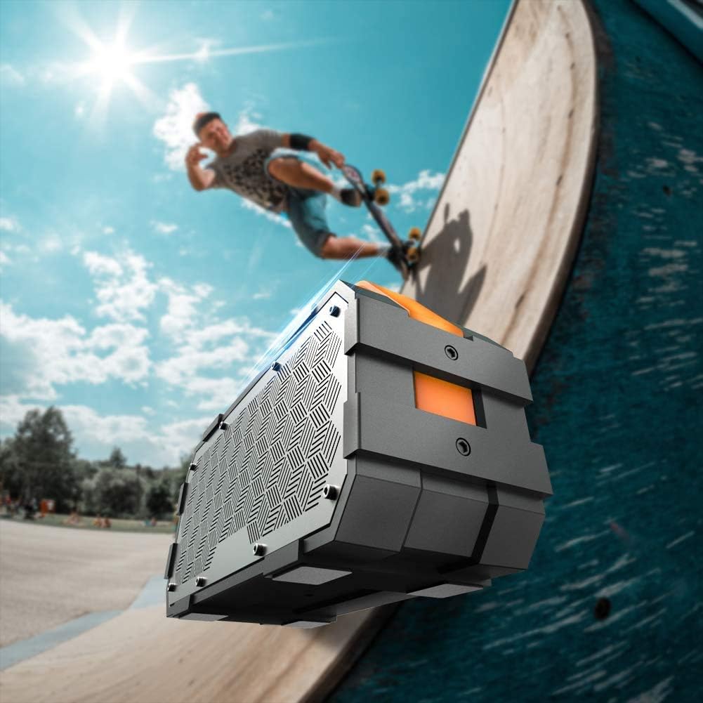 Bluetooth Speaker, Bugani M90 Portable Bluetooth Speaker with 30W Stereo Sound and Deep Bass,Long-Term Playback,Bluetooth 5.0 100ft Wireless Range, Support TF Card/AUX, Built-in Mic, for Home. : Electronics