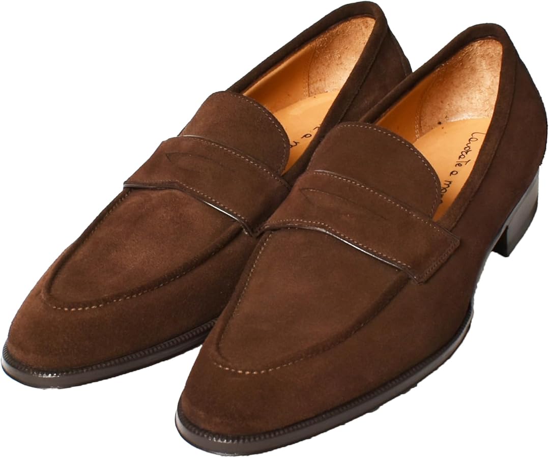 Amazon | [エンツォボナフェ] 革靴 【EB-08】 コインローファー