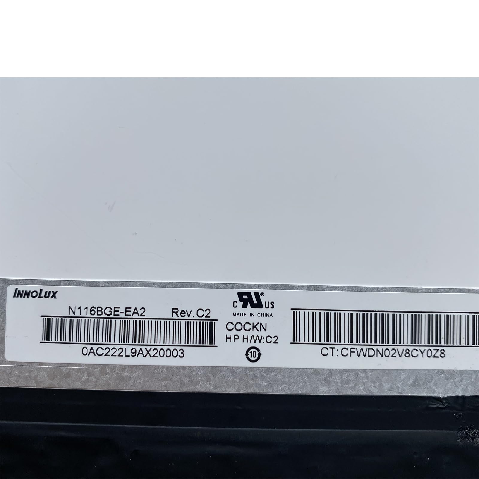Dalle écran 11.6" N116BGE-EA2 Rev.C1 - LCD LED 1366x768 HD - Connecteur 30 Broches - Neuf D'origine