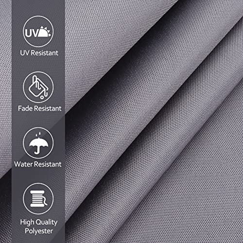 Yeahmart Sun Shade Sail Rectangle 2x3m with Fixing Kit Waterproof Anti-UV Sunscreen Awning Canopy 98% UV Block for Outdoor Garden Patio Party Backyard Yard Camping with Free Rope - Image 4