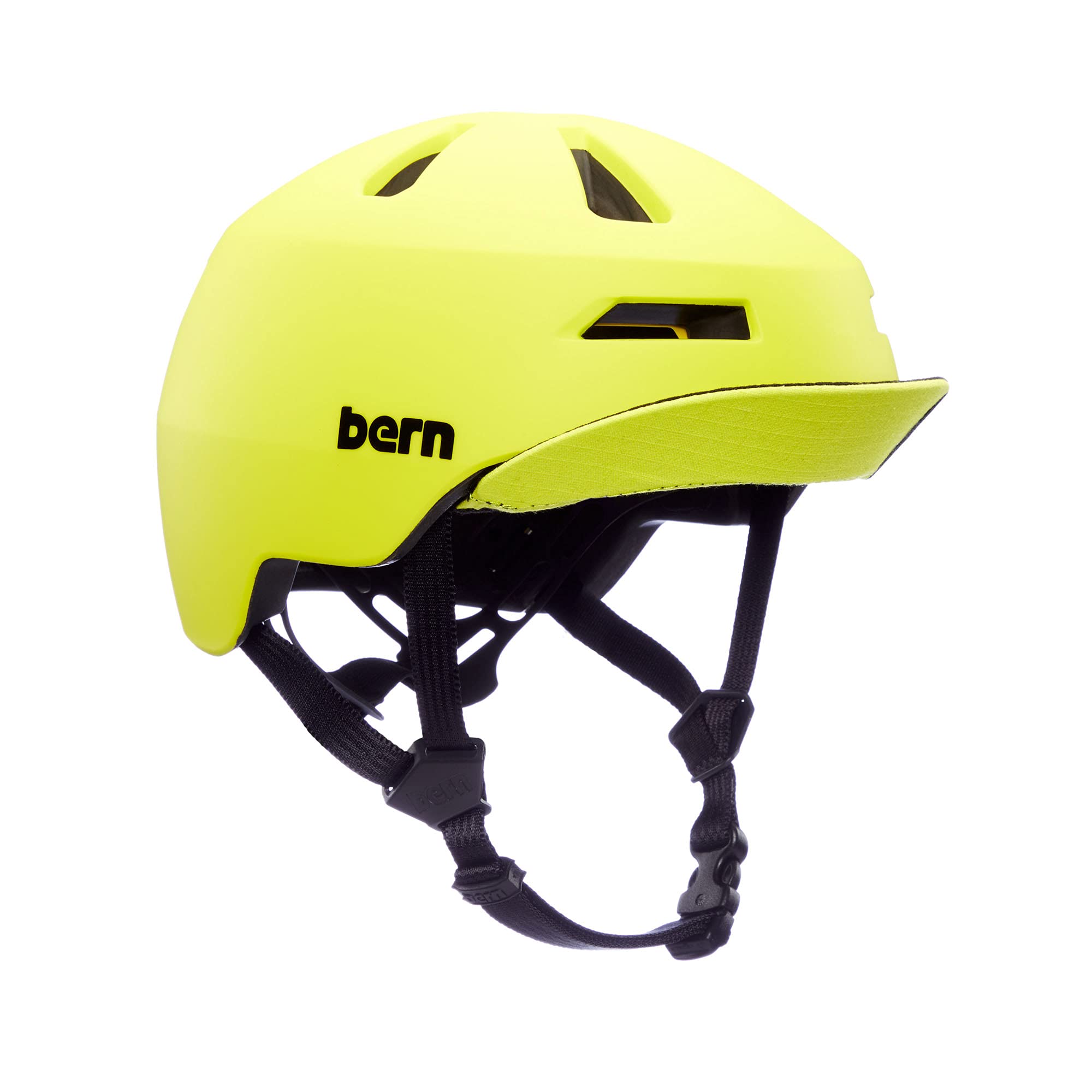 Bern Nino 2.0 Kids Bike Helmet, MIPS Rotational Impact Protection, Lightweight, Adjustable fit, Soft flip Visor, for Children Ages 5 to 8