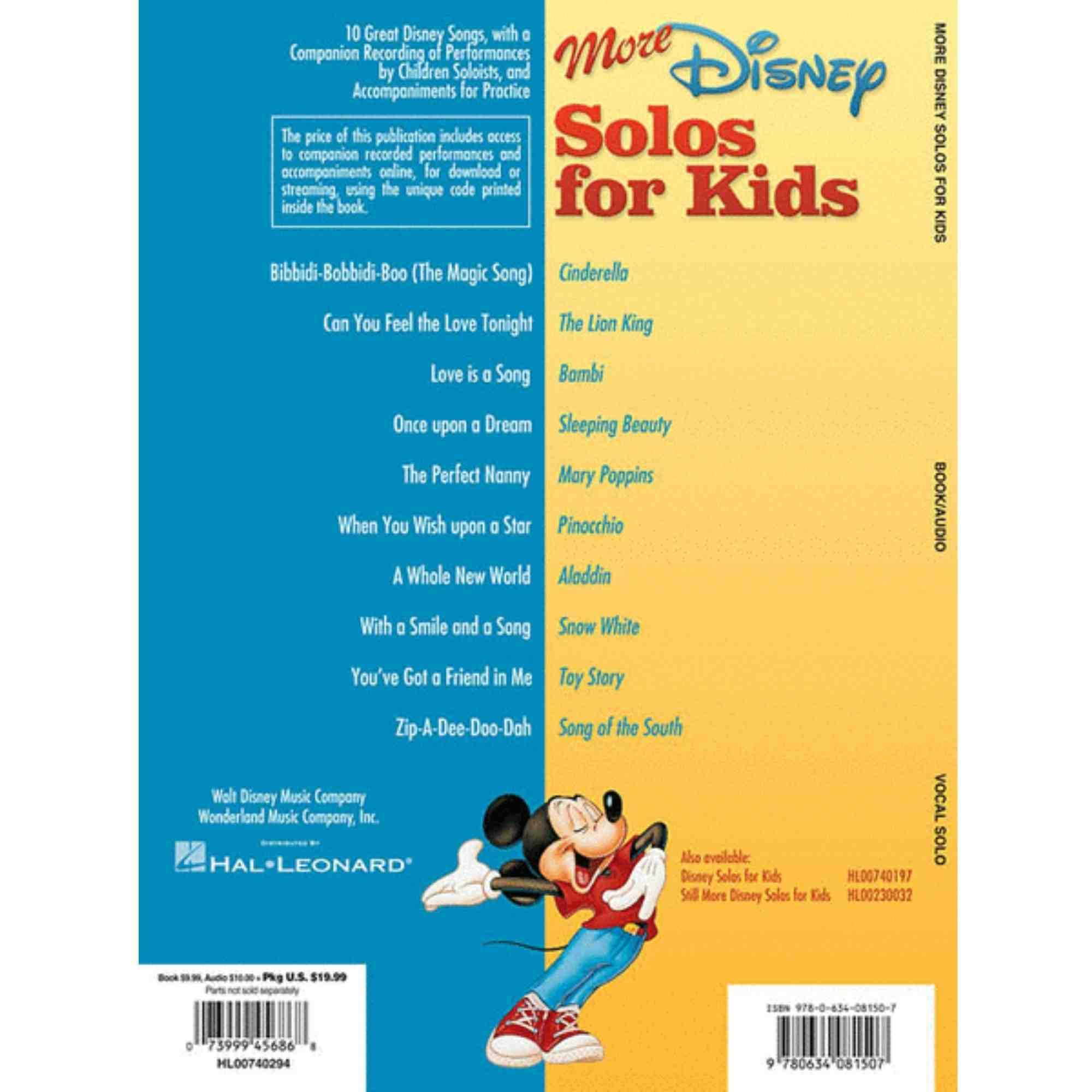 More Disney Solos for Kids - Image 4