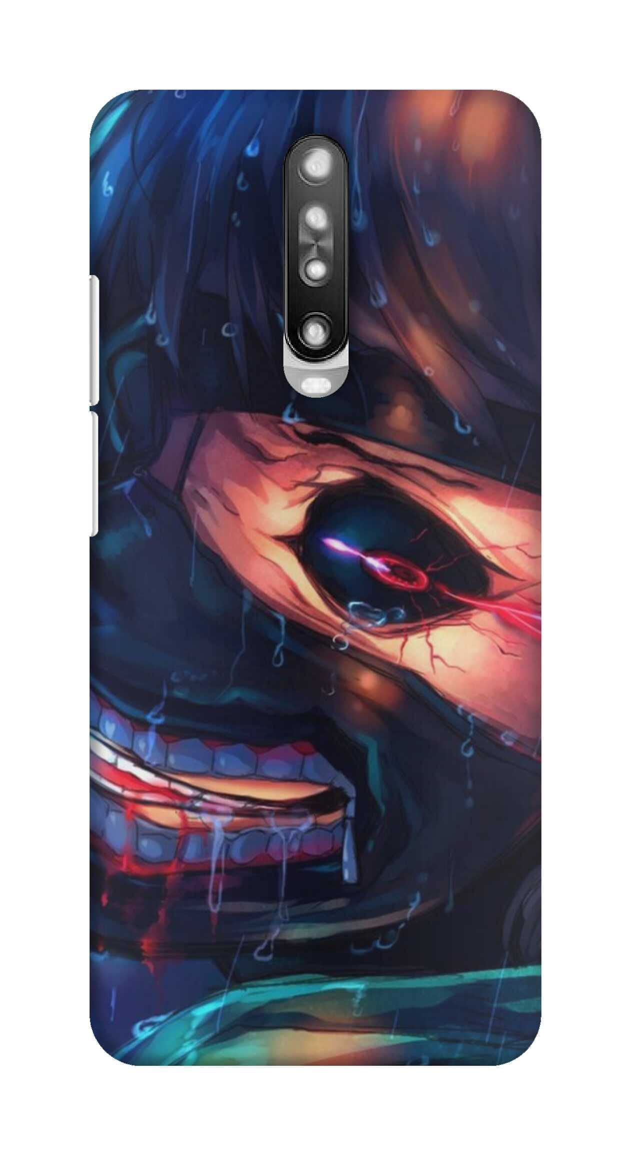 Dome Print Tokyo Ghoul Design 3D Printed Hard Back Case Cover for Poco X2