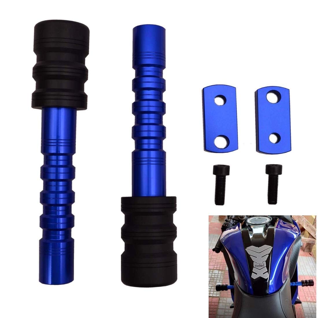 Bike Frame Slider for Yamaha and all Other Sporty Bikes | To Provide Protection for Motorcycle during a crash or accident | To enhance Bike Uniqueness and Make it Eye-Catching