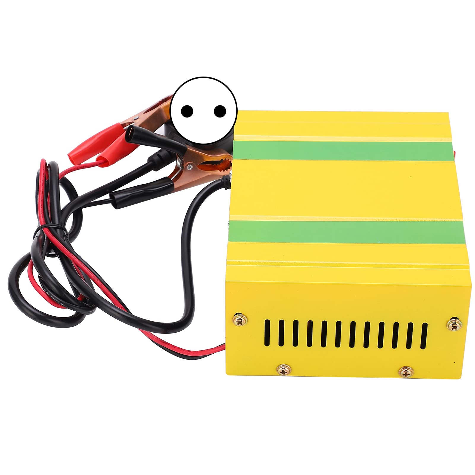 YWBL-WH Chargeur de Batterie Chargeur de Maintien du Mainteneur Automatique pour Les Principaux Batteries au Lithium Aciding 180W 12V 24V (Prise UE)