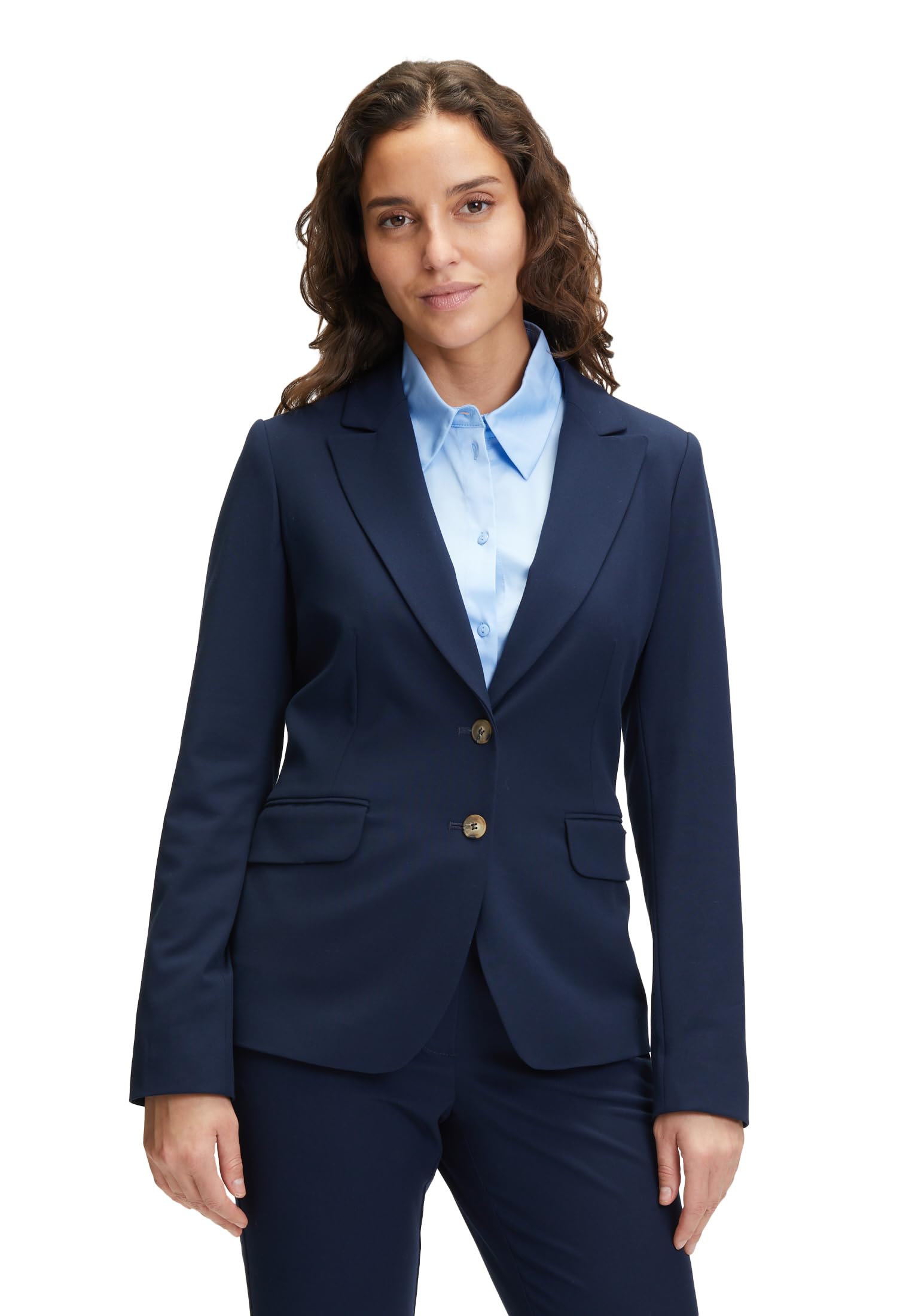 Betty & Co Damen Blazer – Klassischer Blazer mit Taschen