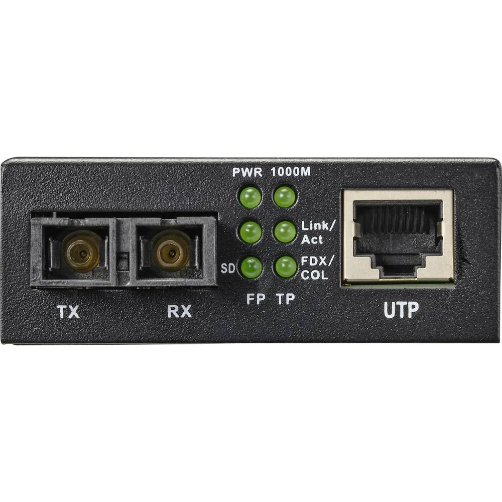 Renkforce RF-4581874 CAT 6, SC Duplex Netzwerk-Medienkonverter 1000 MBit/s