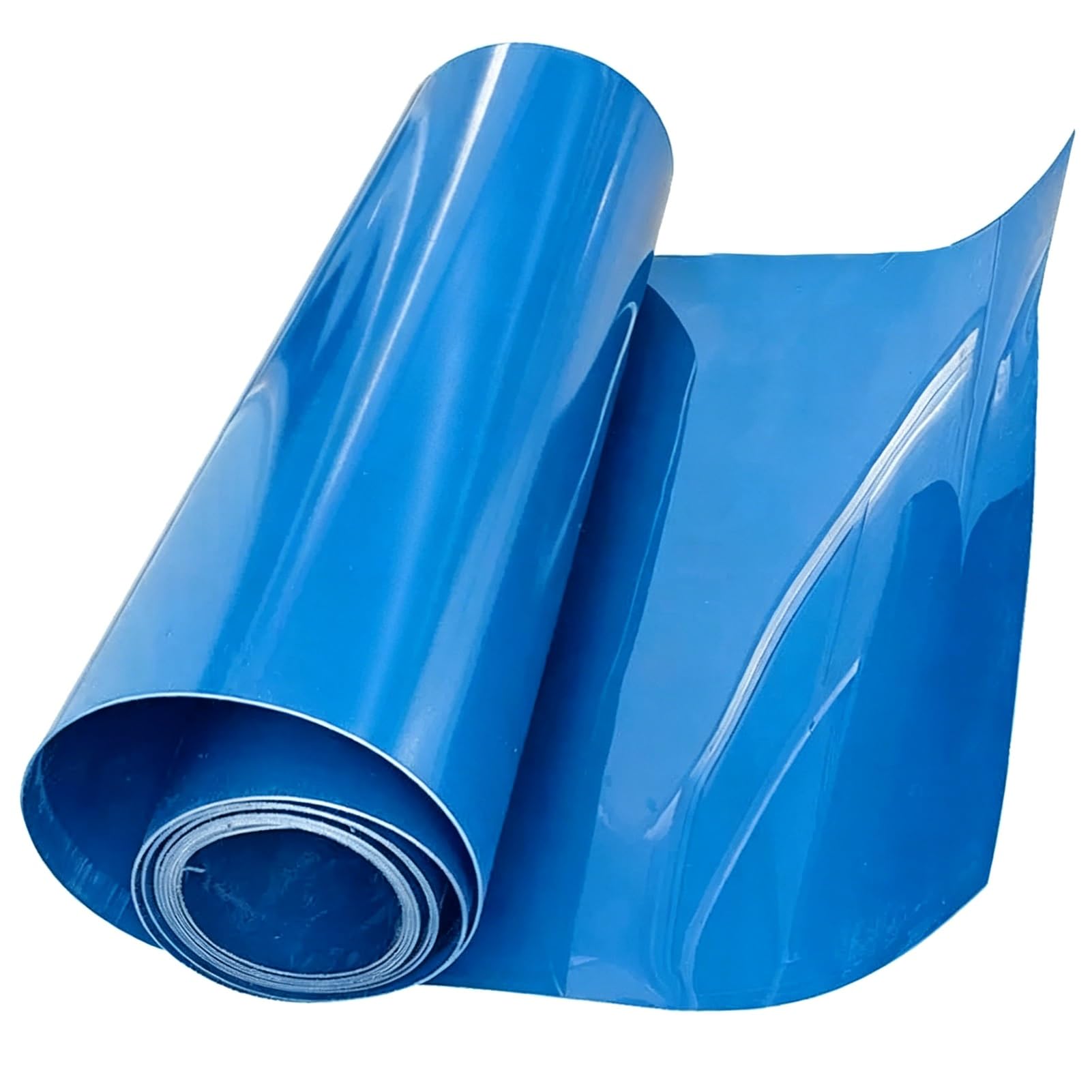 Yopappol Small Patio Blue Pond Liner, Multi-Use DIY Pond Lining, Cuttable HDPE Waterproof Membrane for Balcony Koi Fish Pool, Water Garden and Fountains(6x6m(19.7x19.7ft))