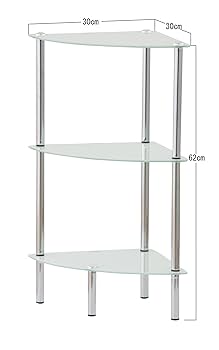 ホワイト ガラス収納棚 3段 61jtIZtBWUL._UF350,350_QL80_.jpg