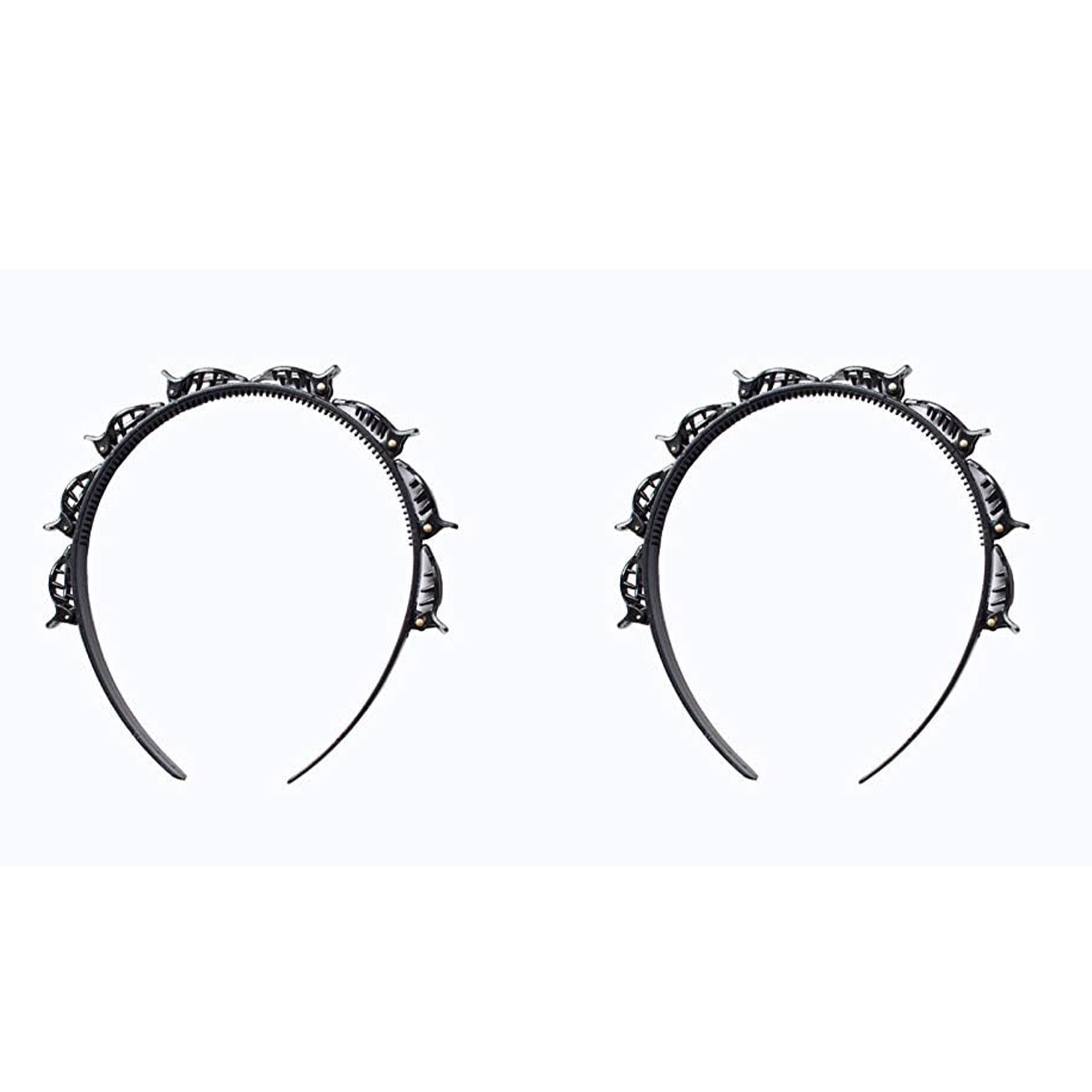 Cart Log clip hair band hairband combo hairband set twist hair band hair clip hairband korean style hair band plastic hair band for girls stylish hair bands for women black hair band (pack of 2) (B0CZJVX6LR) Amazon Price History, Amazon Price Tracker