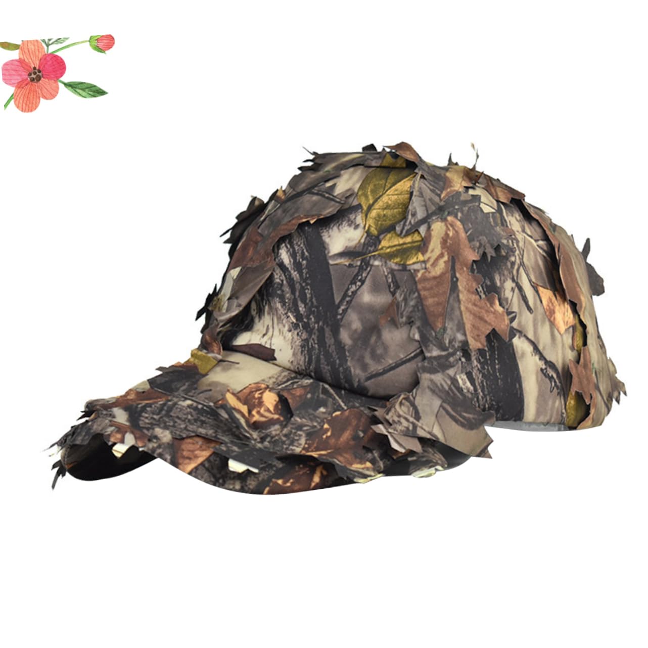 BESPORTBLE 3 Piezas Gorra de béisbol de Camuflaje Largo Sombrero para el Sol Ancho cámping Senderismo Bosque Sombreros de Disfraz al Aire Gorras de Pesca al Aire Yellow
