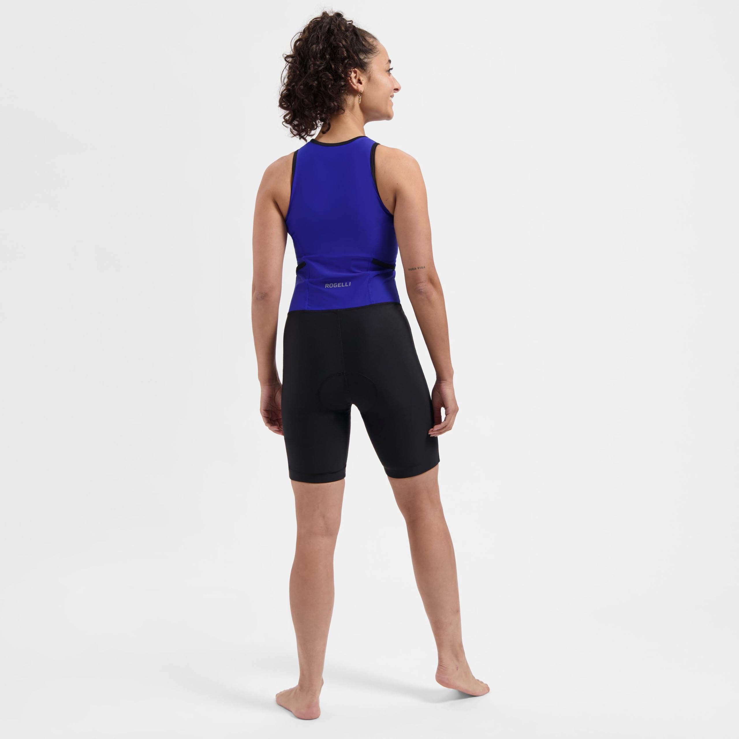 Rogelli - Traje de triatlón para Adulto, Color Azul
