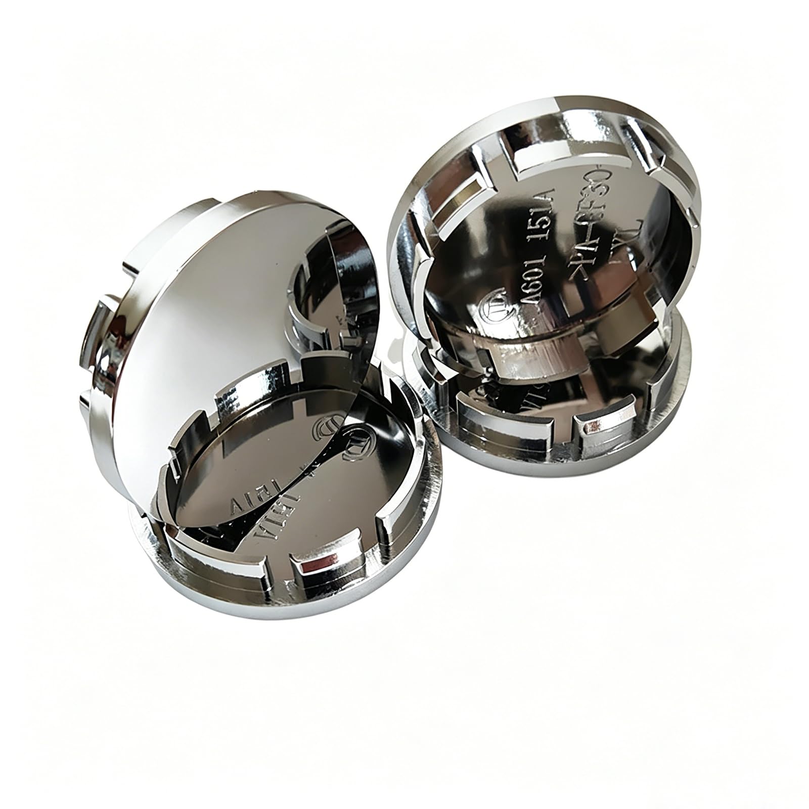 4 sztuki uniwersalne kołpaki na piasty 56mm, nasadki na piasty Od 56mm Id 51mm ABS srebrne kołpaki na piasty osłony piasty na felgi zamiennik nasadki na piasty kołpaki na koła dla piasty