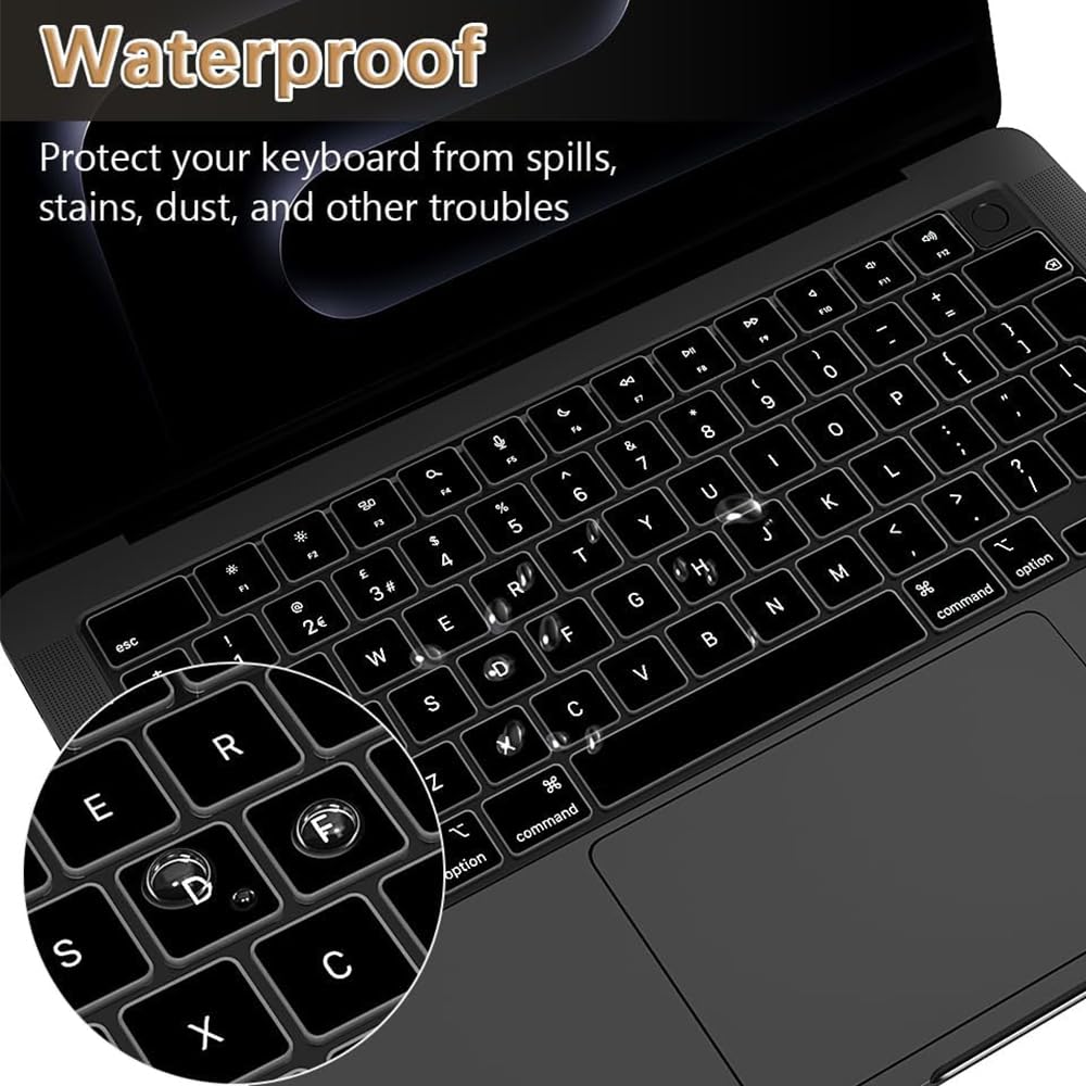 Amazon.co.jp: MasiBloom キーボードカバースキン 2025 MacBook Pro 14