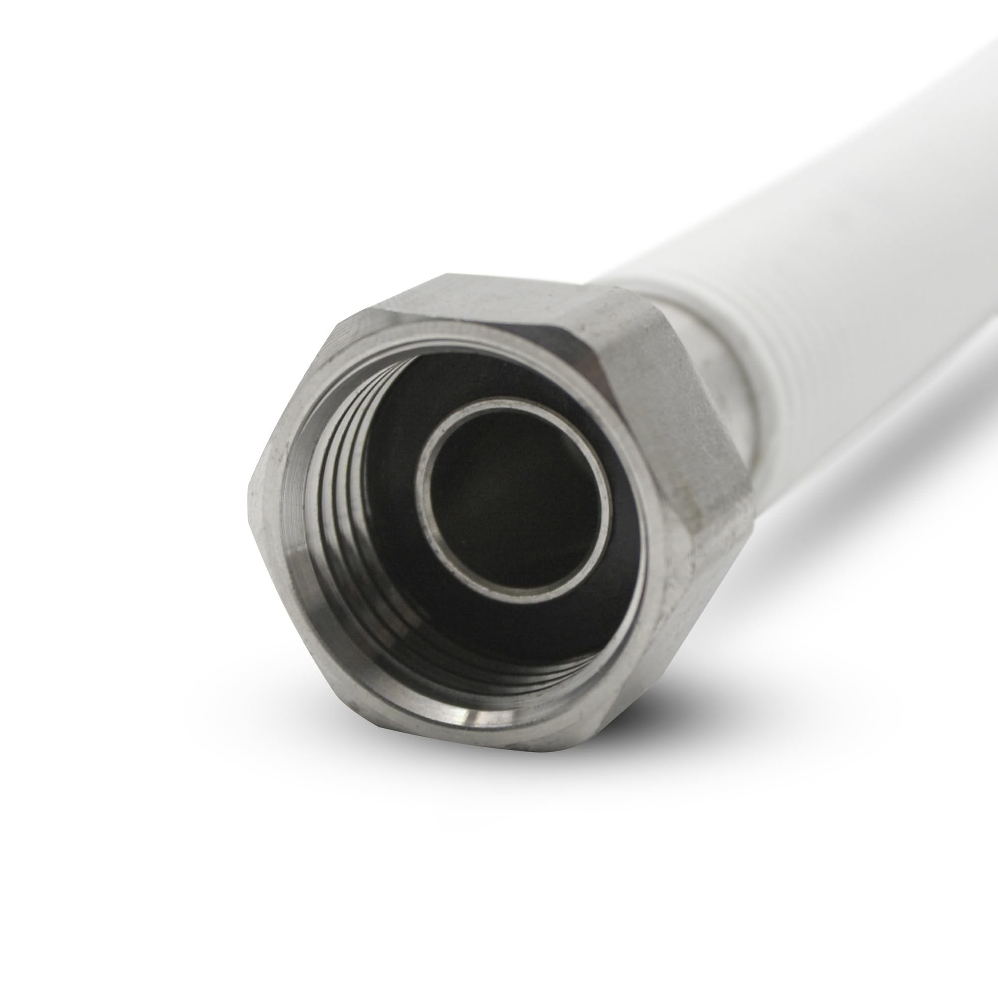 DOJA Barcelona | Latiguillos Extensible Gas | H-H | 1/2 | 500-850mm | Pack 1 | Latiguillo Gas Natural, Latiguillo de Gas Butano/Propano para Estufa, calentador de Agua, Secador