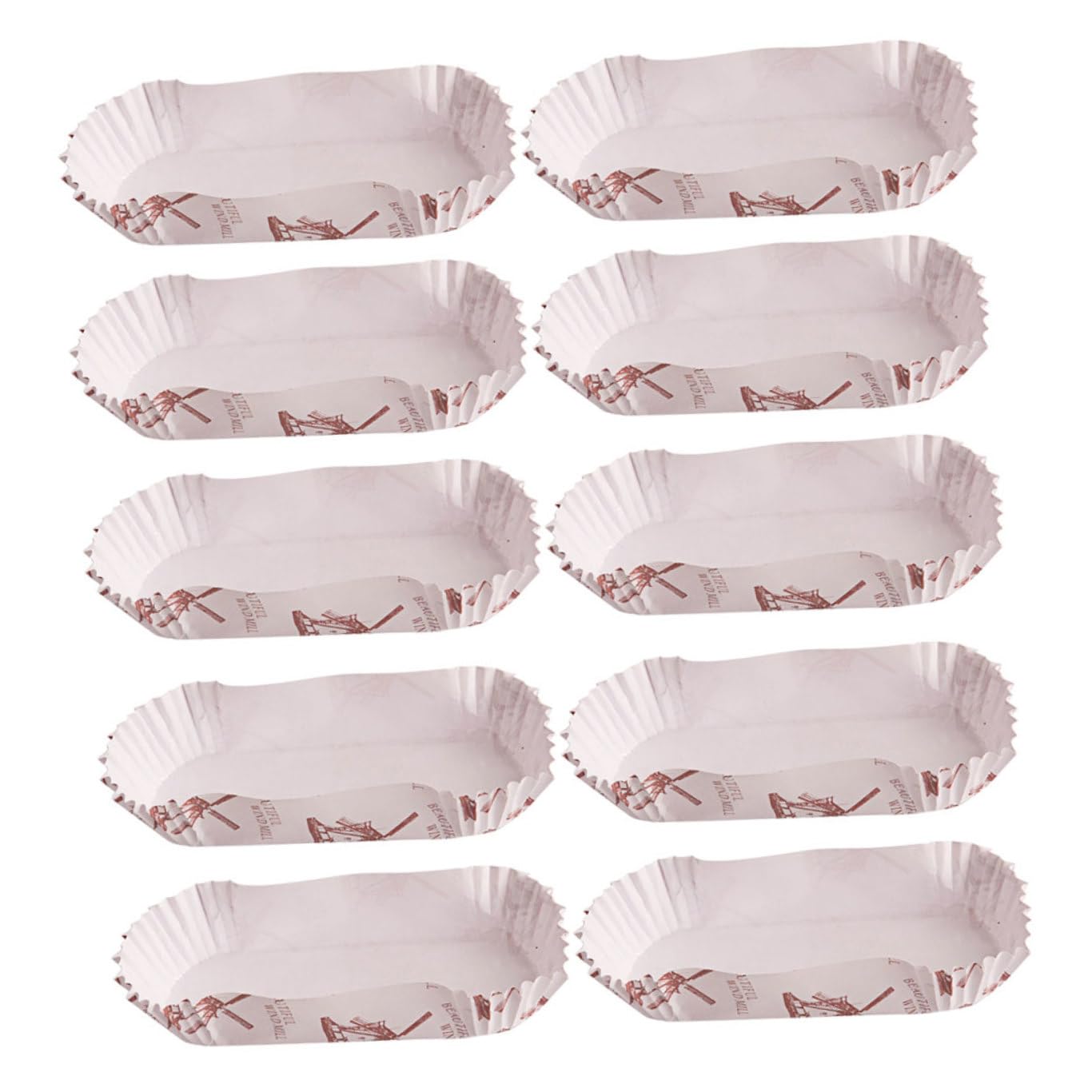 600pièces Caissettes à Papier Décoratives Moules à Gâteaux Jetables Pour Fêtes Maison Pratiques Et Anti-graisse