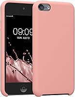 Vista 8 de kwmobile Funda de silicona TPU compatible con Apple iPod Touch 6G / 7G (6ª y 7ª generación), funda protectora suave y flexible, color amarillo miel