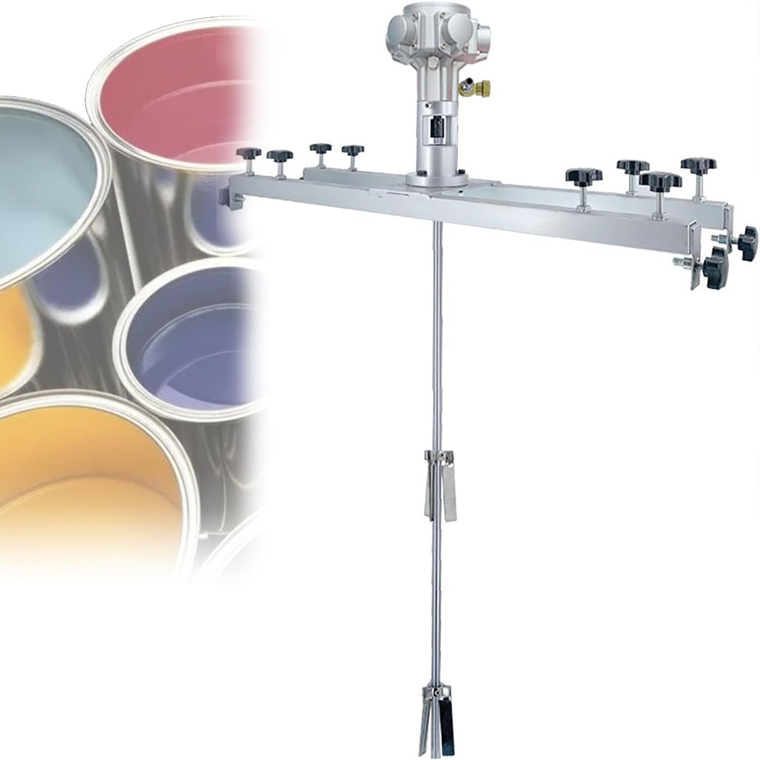 Mezclador de pintura neumático, máquina de agitación automática para tinta, impresión, teñido y aplicaciones alimentarias, H004
