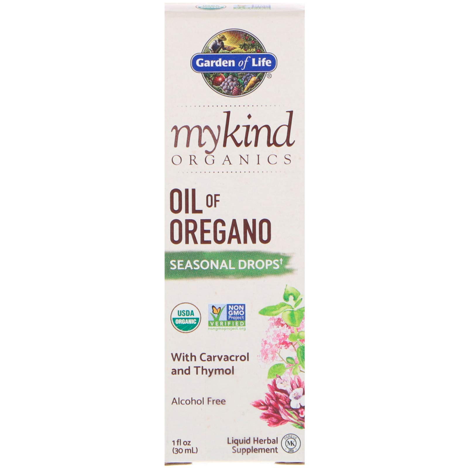 Garden of Life Oil of Oregano Drops, 1 fl oz