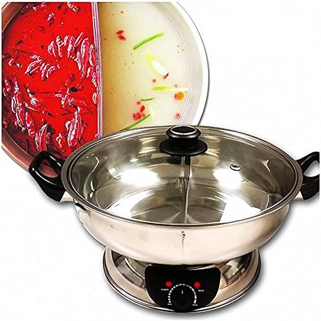 Sonya Shabu Shabu Hot Pot Electric Mongolian Hot Pot Stainless Steel