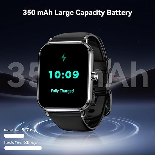 Miniatura 8 de Relojes inteligentes para mujeres y hombres, pantalla táctil HD de 1.83 pulgadas, llamadas Bluetooth, más de 130 modos deportivos profesionales,