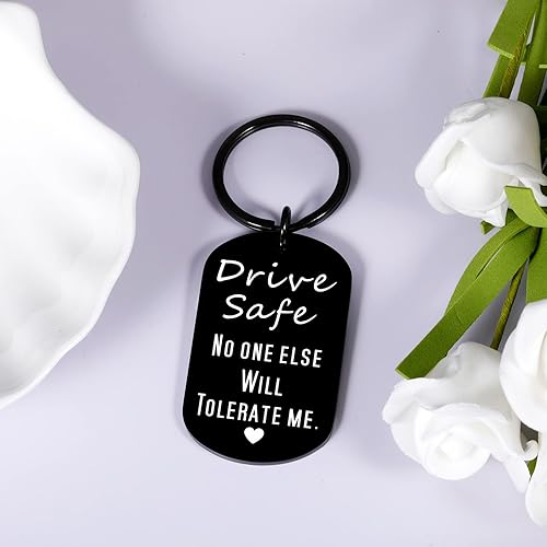 Miniatura 6 de Llavero seguro para el novio regalo del día de San Valentín para el marido el día del padre el regalo más dulce para el marido papá nuevo conductor