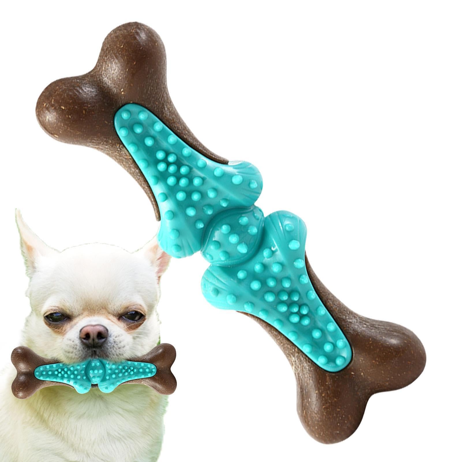 Youding Puppy Teething Toys,Puppy Bone Interactive Dog Toys for Boredom - Fun Dog Toys for Small, Medium, Large Dog, Puppy Essentials, Dog Enrichment Toys
