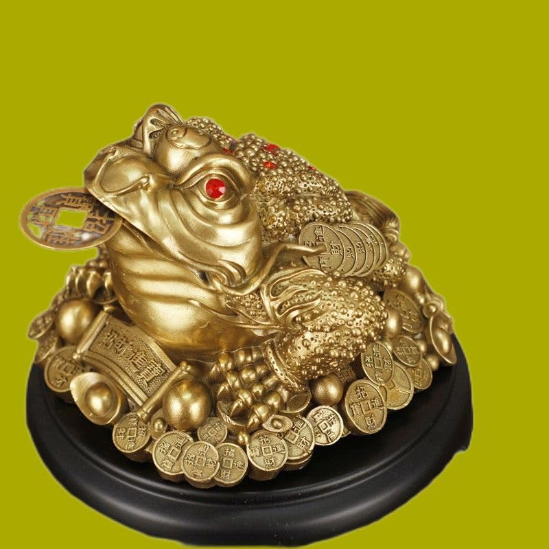 銅製 金蟾聚宝盆 招財進宝 蓋付 装飾品 工芸品 美術品 置物 銅製 金蟾聚宝盆 招財進宝 蓋付 装飾品 工芸品 美術品 置物