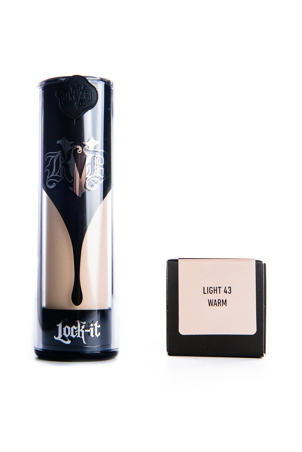Kat Von DLock-It Foundation 43 Light Warm Fair Linen