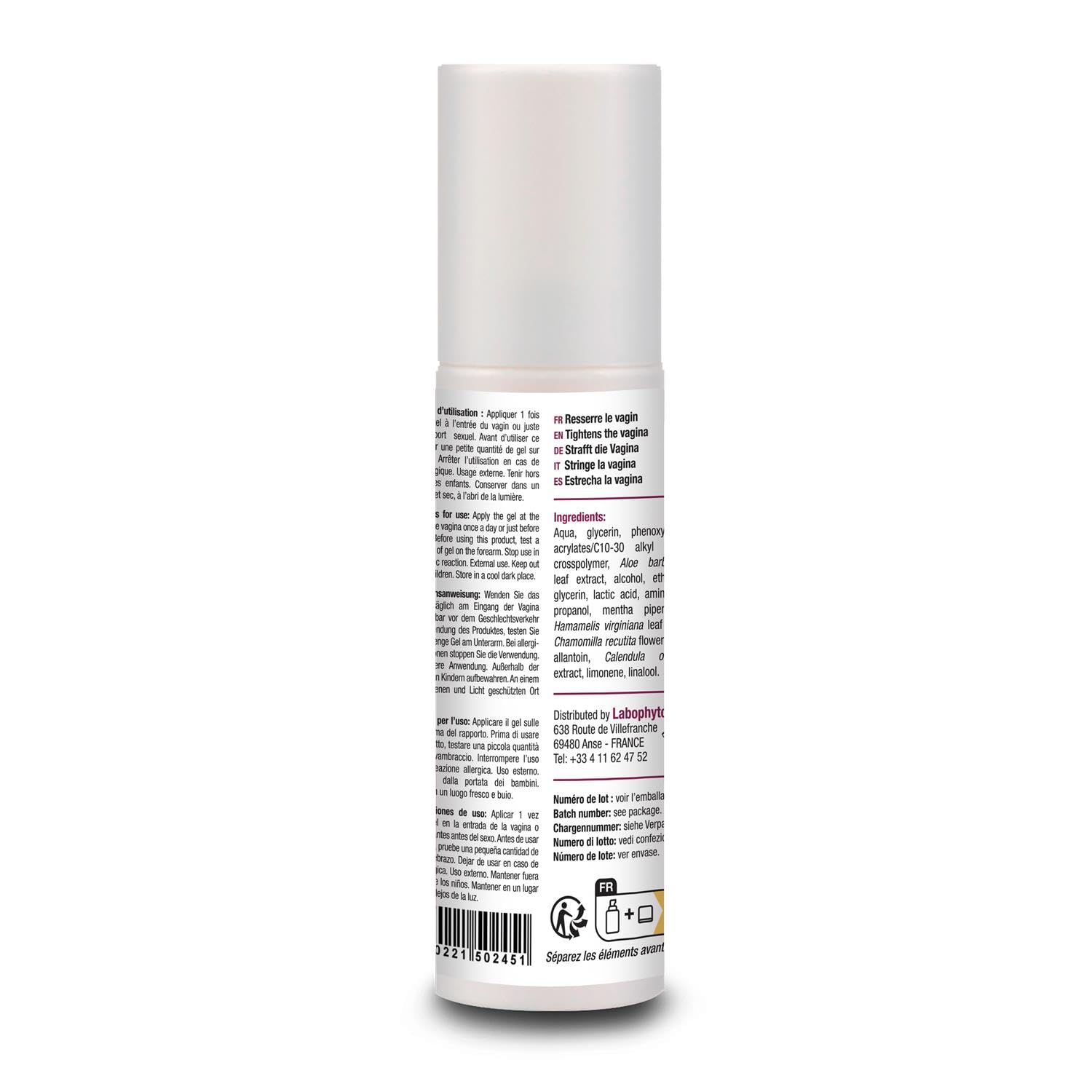 Labophyto Gel TOP VIRGIN ressere les parois vaginales - Lot de 3 x 60ml