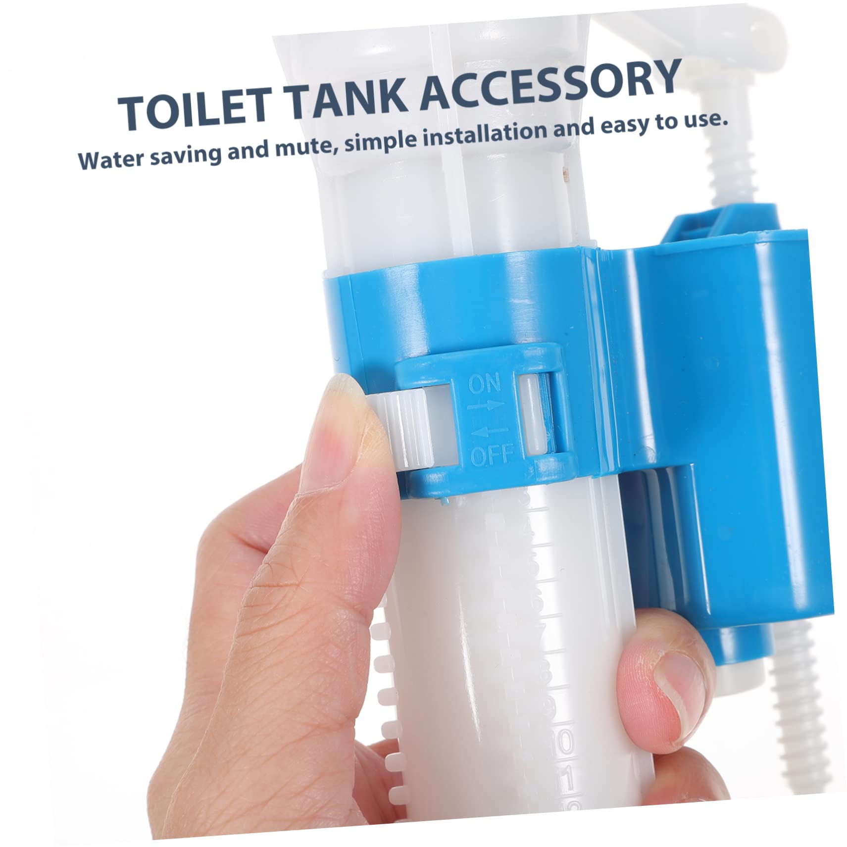 YARNOW Toilet Repair Kit Toilet Pump Toilet Fill Valve Toilet Tank Parts Toilet Float Glacier Bay Toilet Parts Toilet Accessories Toilet Flush Inlet Valve Water Tank Abs Squatting Pan - Image 4