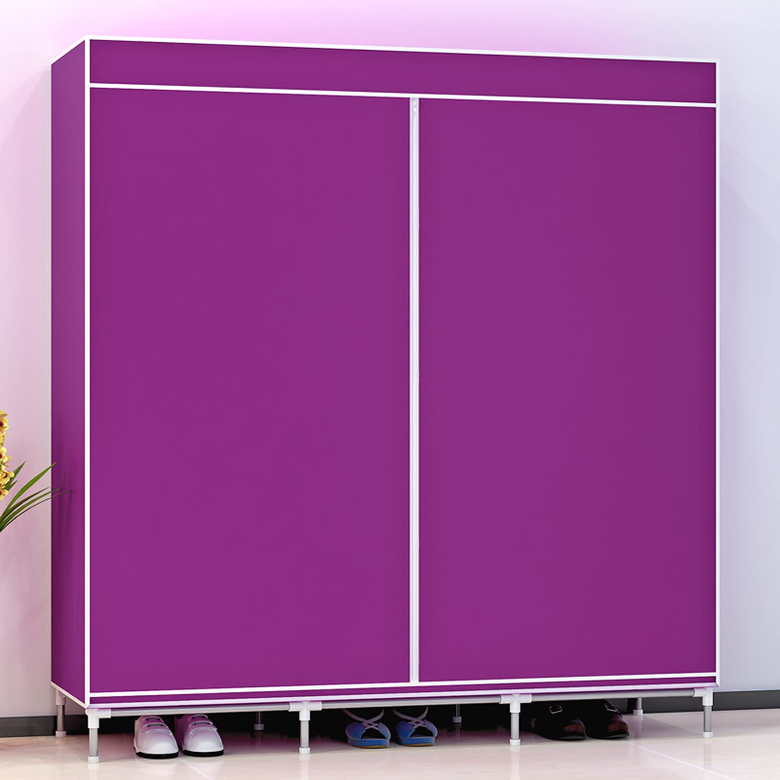 Bedroom Wardrobes Kombinacja Armoire, przechowywanie ubrań, organizer, szafa na ubrania, regulowana szafa na ubrania, przenośna szafa na ubrania, duża szafa na ubrania