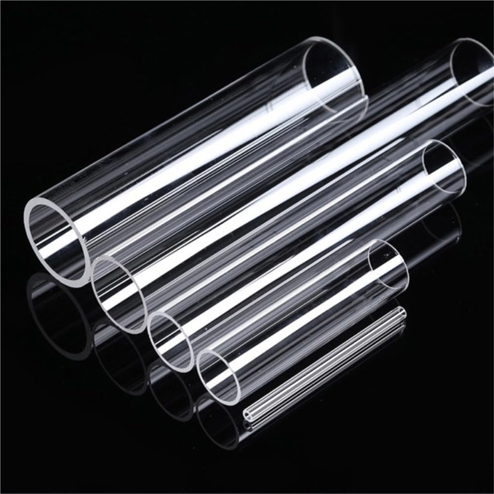 1 Stück Industrieglasröhren 100Mm, Quarzglasrohr Hochtemperaturbeständig | Für Fabrikgebrauch, Industriequalität(100x3x1000mm)
