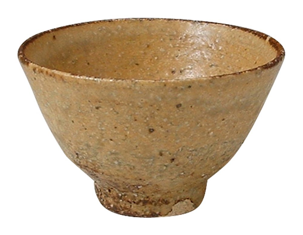 Amazon.co.jp: 京焼 清水焼 ぐい呑 柳窯 伊羅保 gxq115 : Home & Kitchen