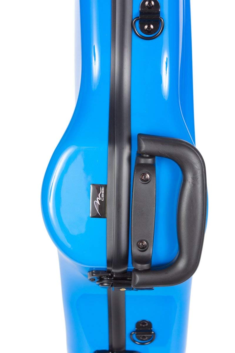 Estuche para Saxofón Alto fibra de vidrio Ultra Light blue light M-Case