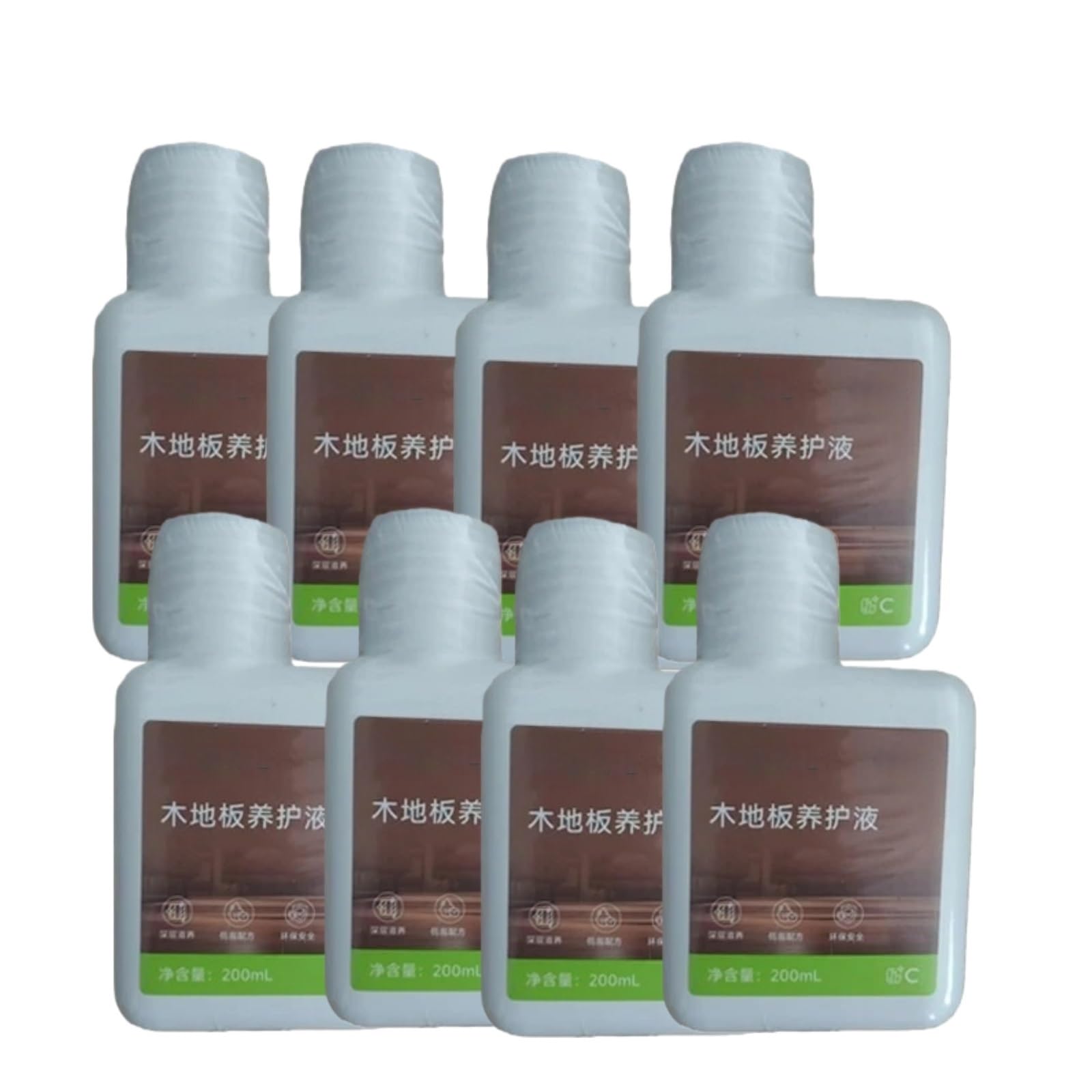Solución de mantenimiento y limpiador de pisos de madera - Compatible con Dreame P10 Pro Ultra V50 Ultra P50 Pro K30, K30Mix - for pisos de madera, brillo sin rayas(8 PACKS)