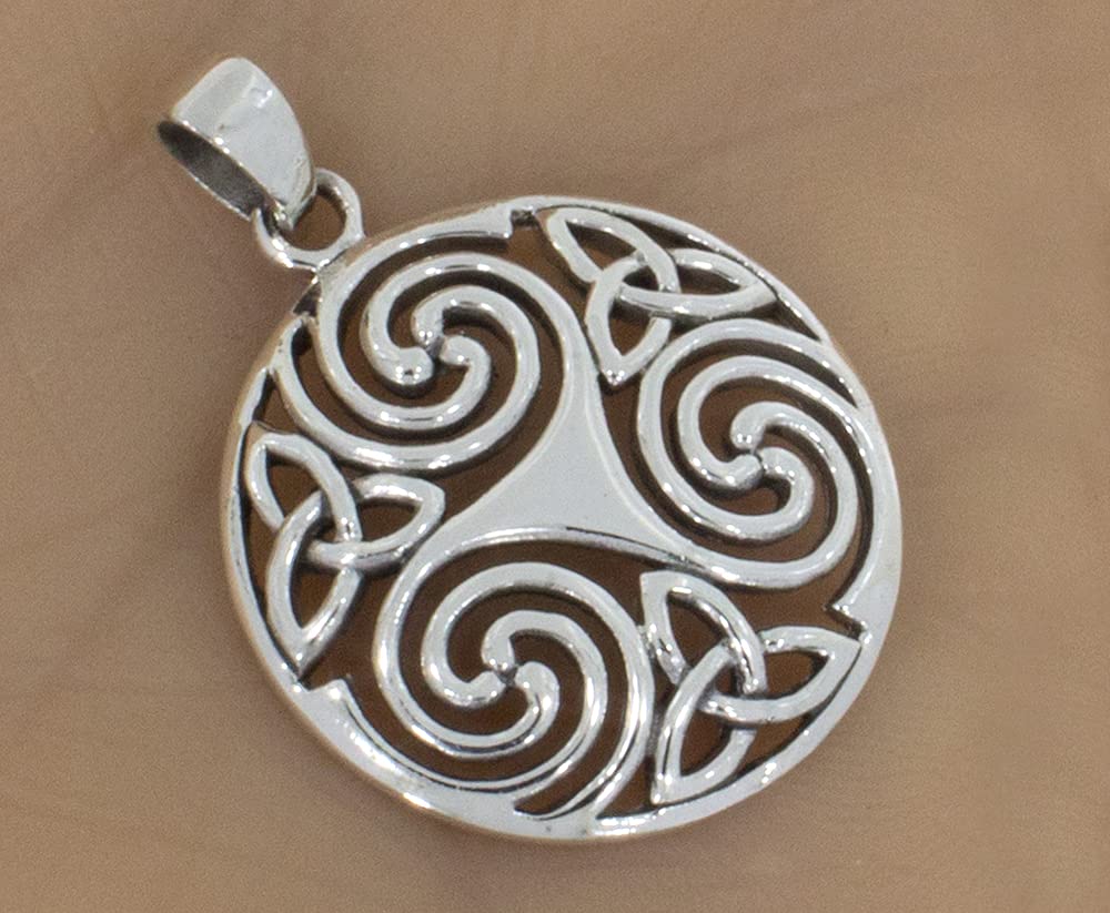 AFP Anhänger Triskel keltischer Schmuck 925 Sterling Silber AS-637