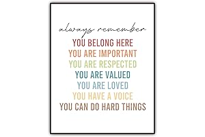 You Belong Here Boho Art Print