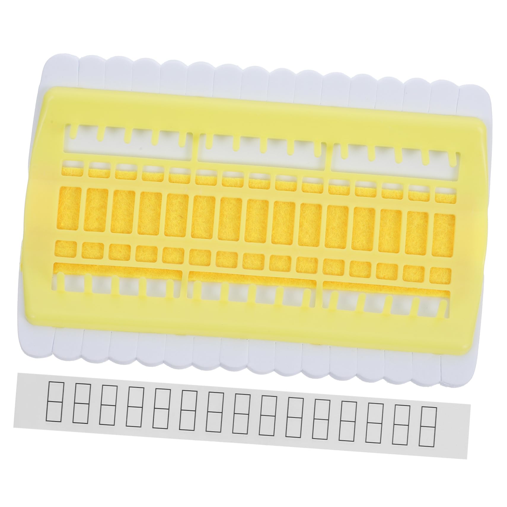 DOITOOL Mini Thread Arranger for Cross Stitch Lightweight Plastic Organizer Positions for Embroidery Floss